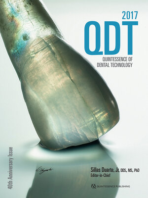 cover image of Quintessence of Dental Technology 2017